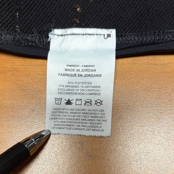 Nike Black Compression Shorts with Logo Waistband - Picture 6 of 12